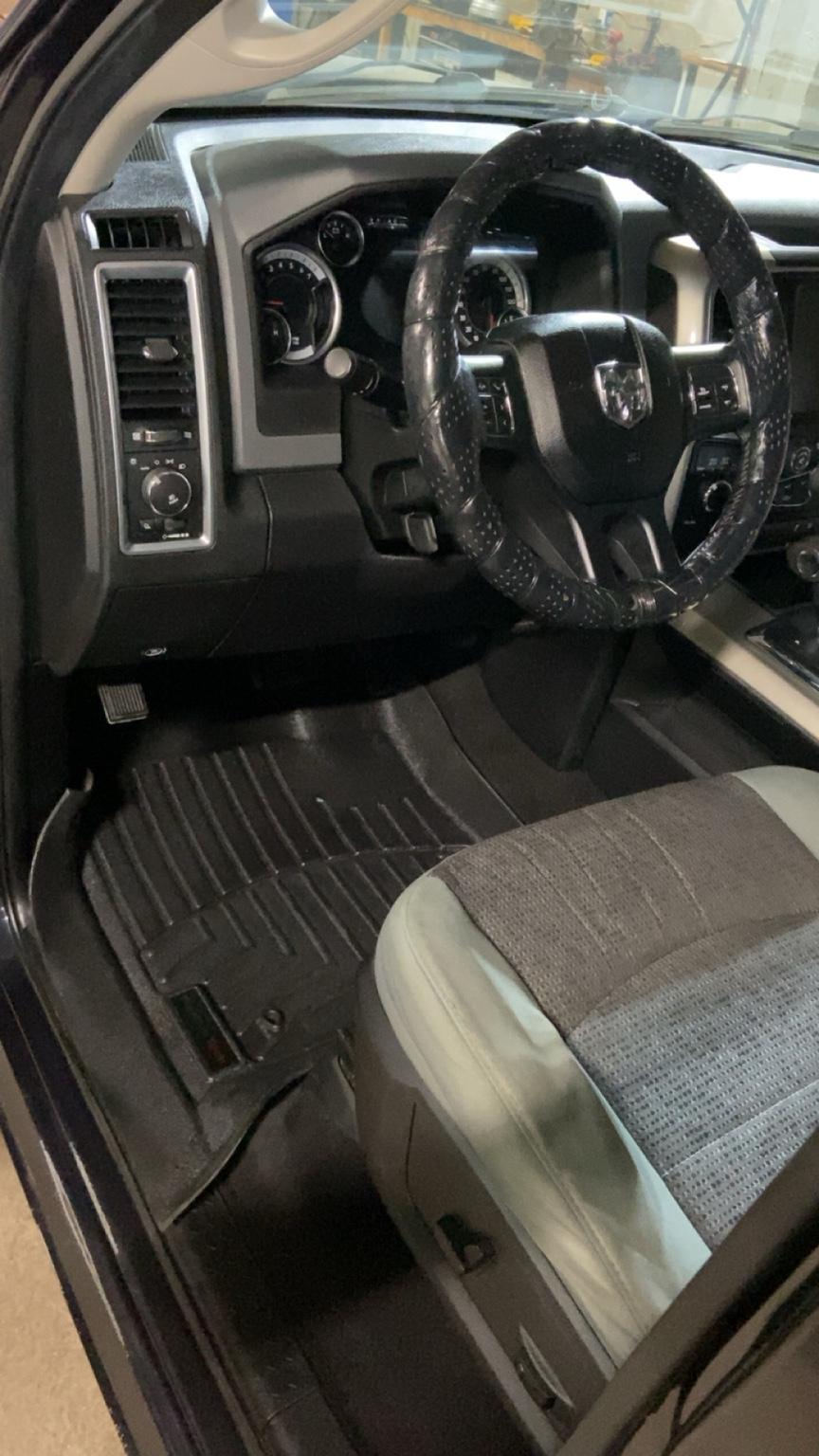After — Footwell deep clean